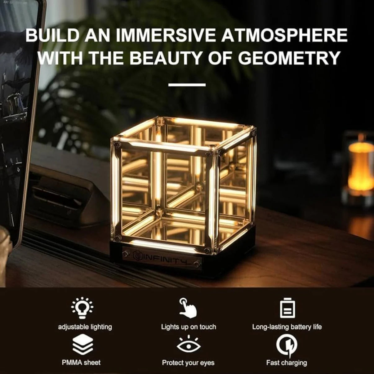 Infinity LED Cube 5D effect