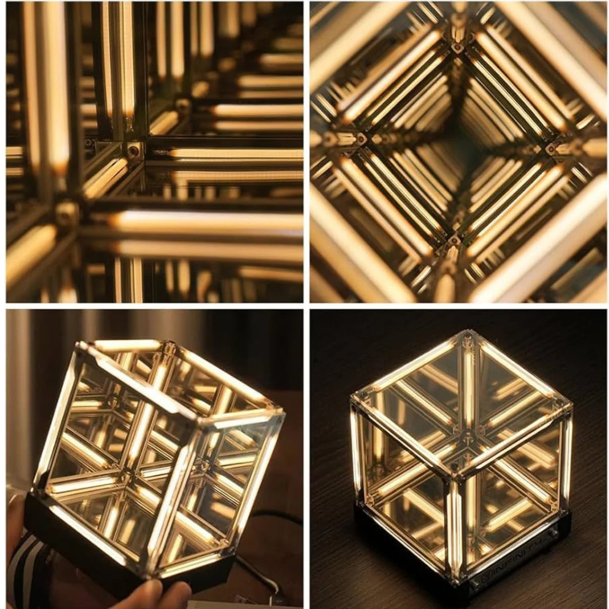 Infinity LED Cube 5D effect